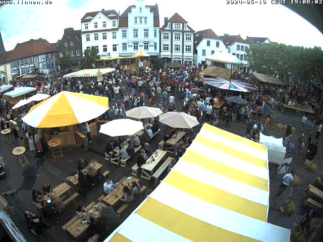 Marktplatz Lingen (Ems) - Marktplatz und Terrasse